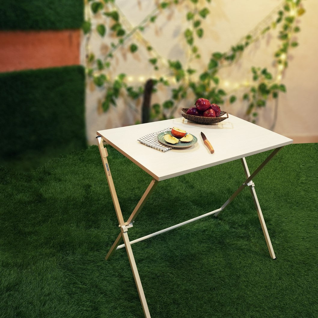 Blumuno X-Plus Multi-purpose Table (White Teak Finish)