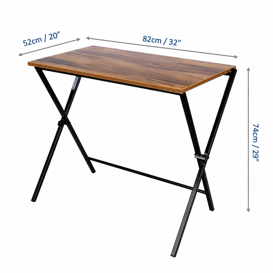 Blumuno X-Plus Multi-purpose Table (Natural Wooden Finish)