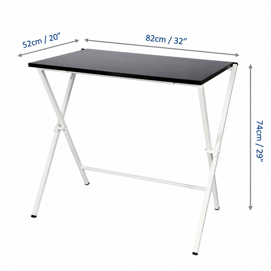 Blumuno X-Plus Multi-purpose Table (Walnut Black Finish)