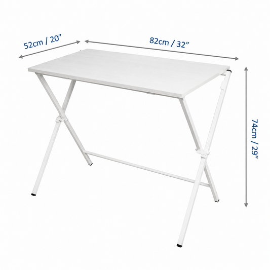 Blumuno X-Plus Multi-purpose Table (White Teak Finish)