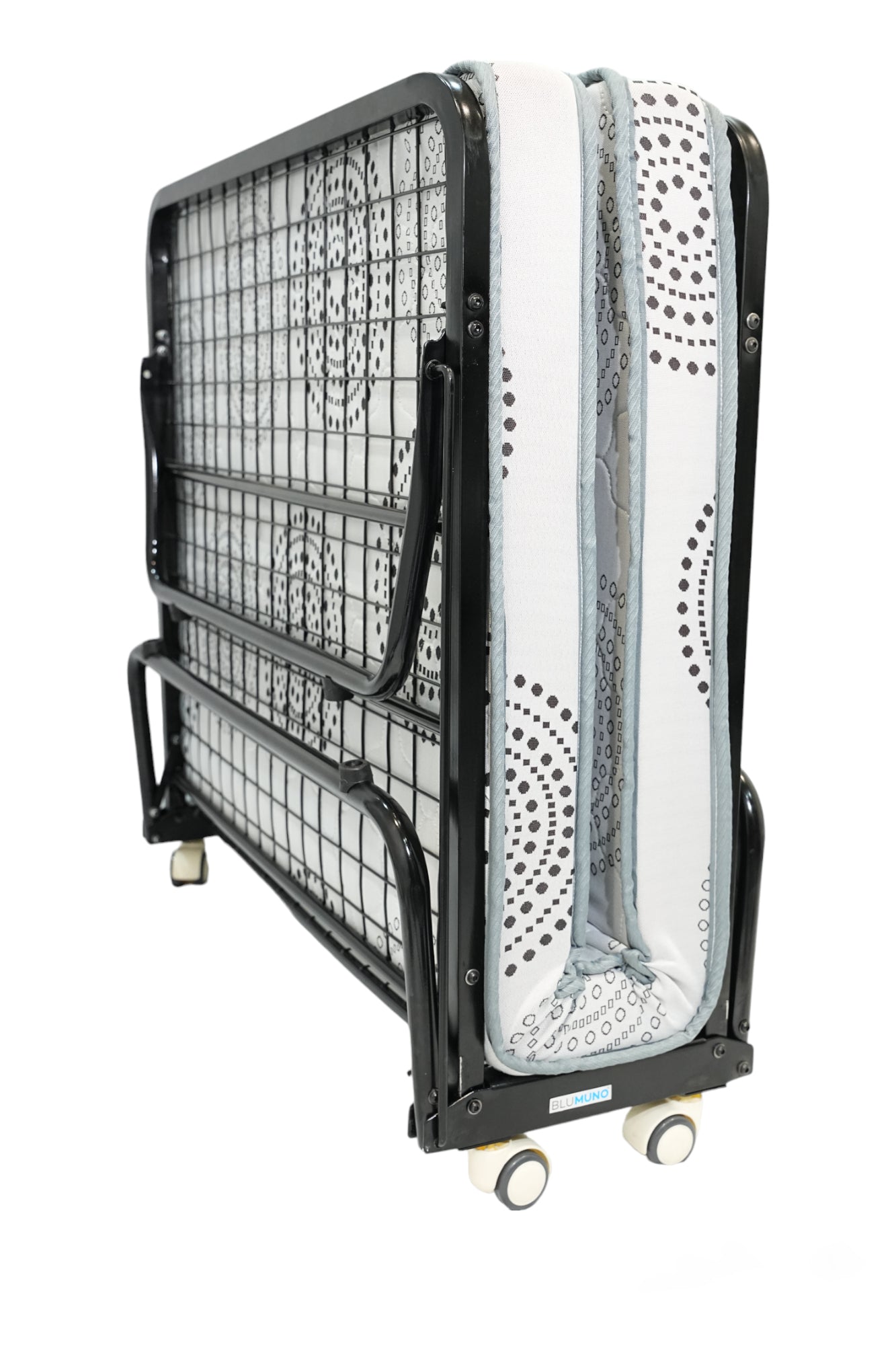 ULTIMA FOLDING ROLL-AWAY BED with Quilted Mattress – Blumuno