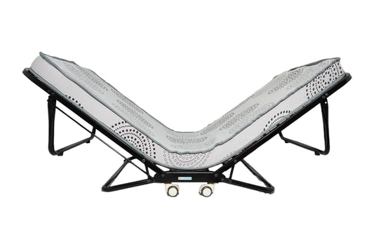 ULTIMA FOLDING ROLL-AWAY BED with Quilted Mattress