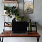 Blumuno X-Plus Folding Table (Natural Wooden Finish)
