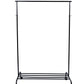 Blumuno Height -Adjustable Cloth Hanger Trolley with Wheels (Light-Weight)