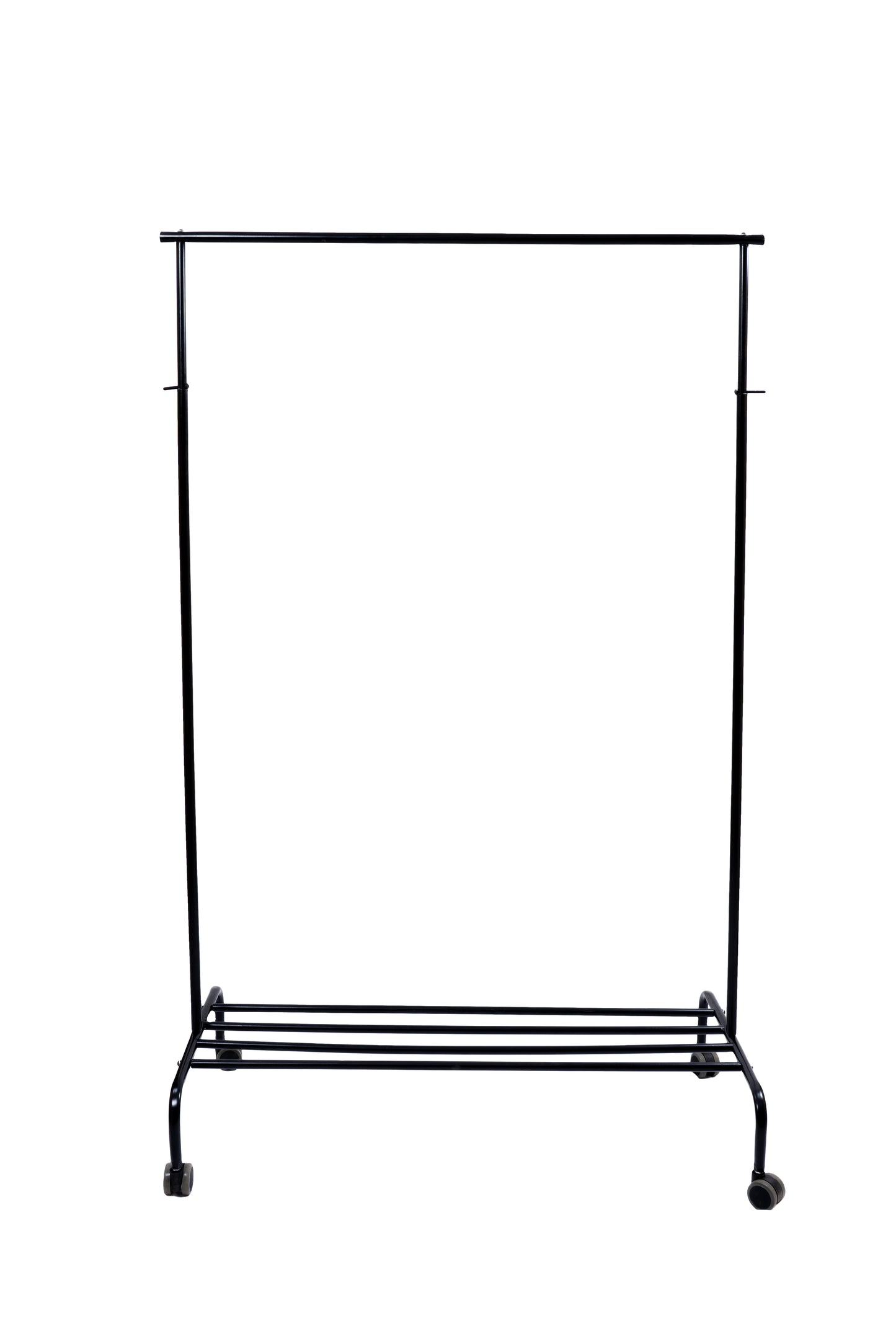 Blumuno Height -Adjustable Cloth Hanger Trolley with Wheels (Light-Weight)