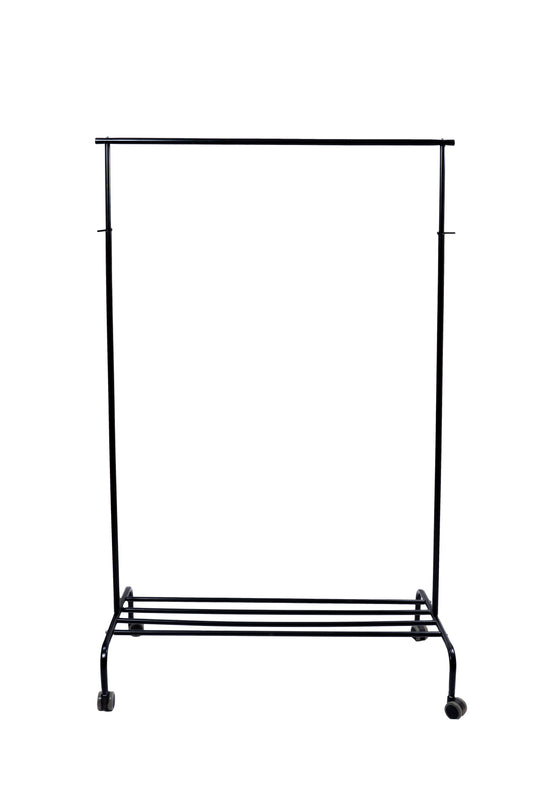 Blumuno Height -Adjustable Cloth Hanger Trolley with Wheels (Light-Weight)