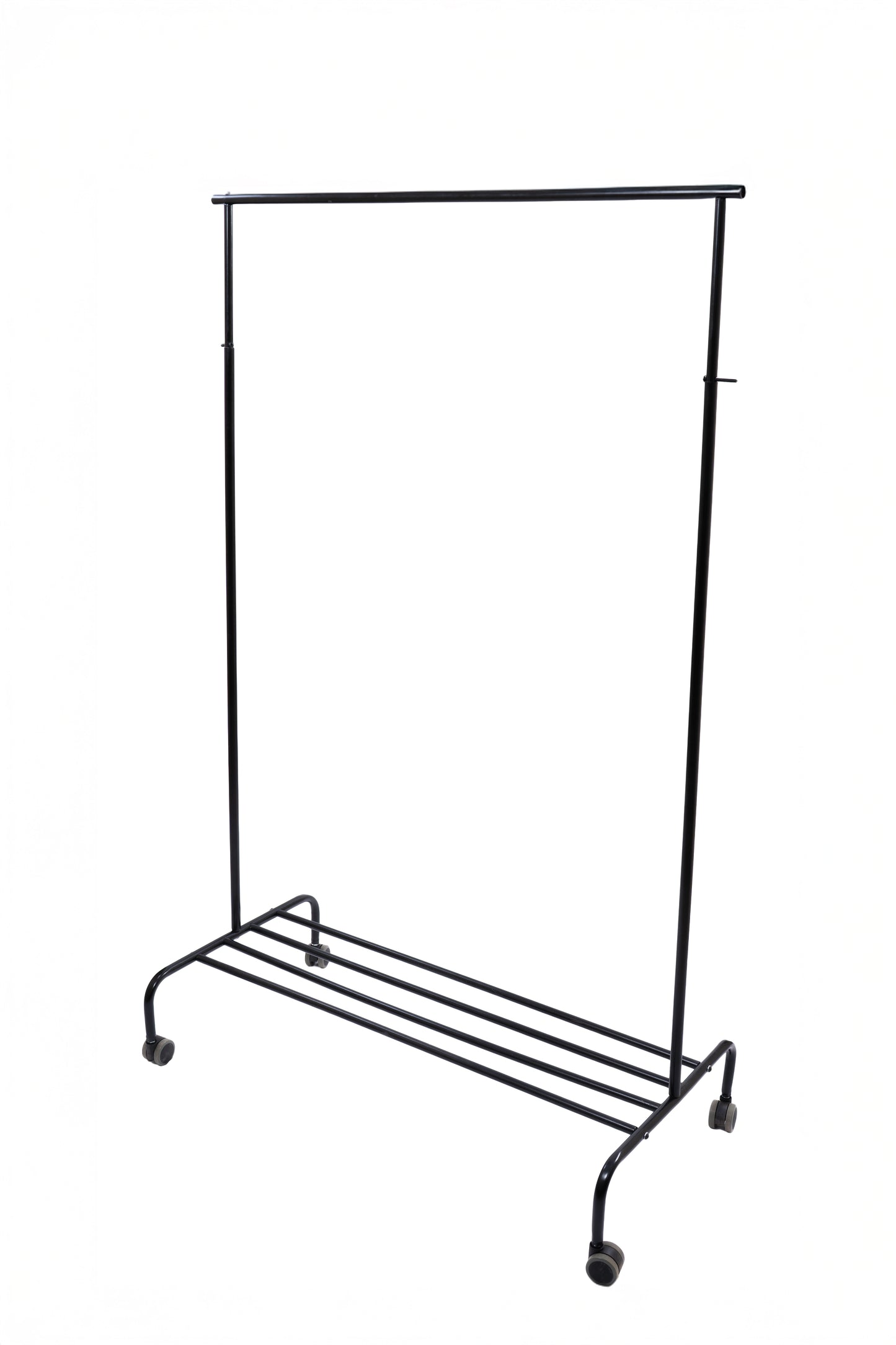 Blumuno Height -Adjustable Cloth Hanger Trolley with Wheels (Light-Weight)