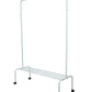 BLUMUNO Wardrobe Wingman Hanger Trolley (White)