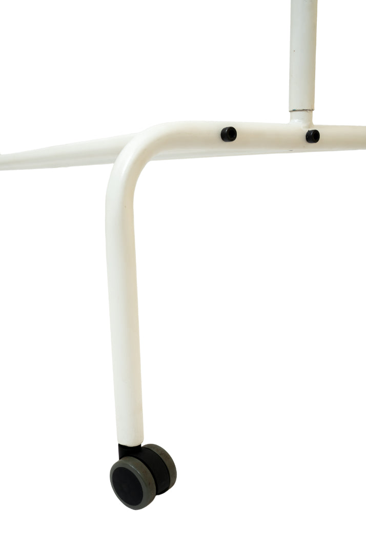 BLUMUNO Wardrobe Wingman Hanger Trolley (White)