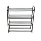 Blumuno 4-Level Metal Shoe Rack (Black)
