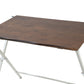 Blumuno Live Edge Acacia Wood Multipurpose Folding Table