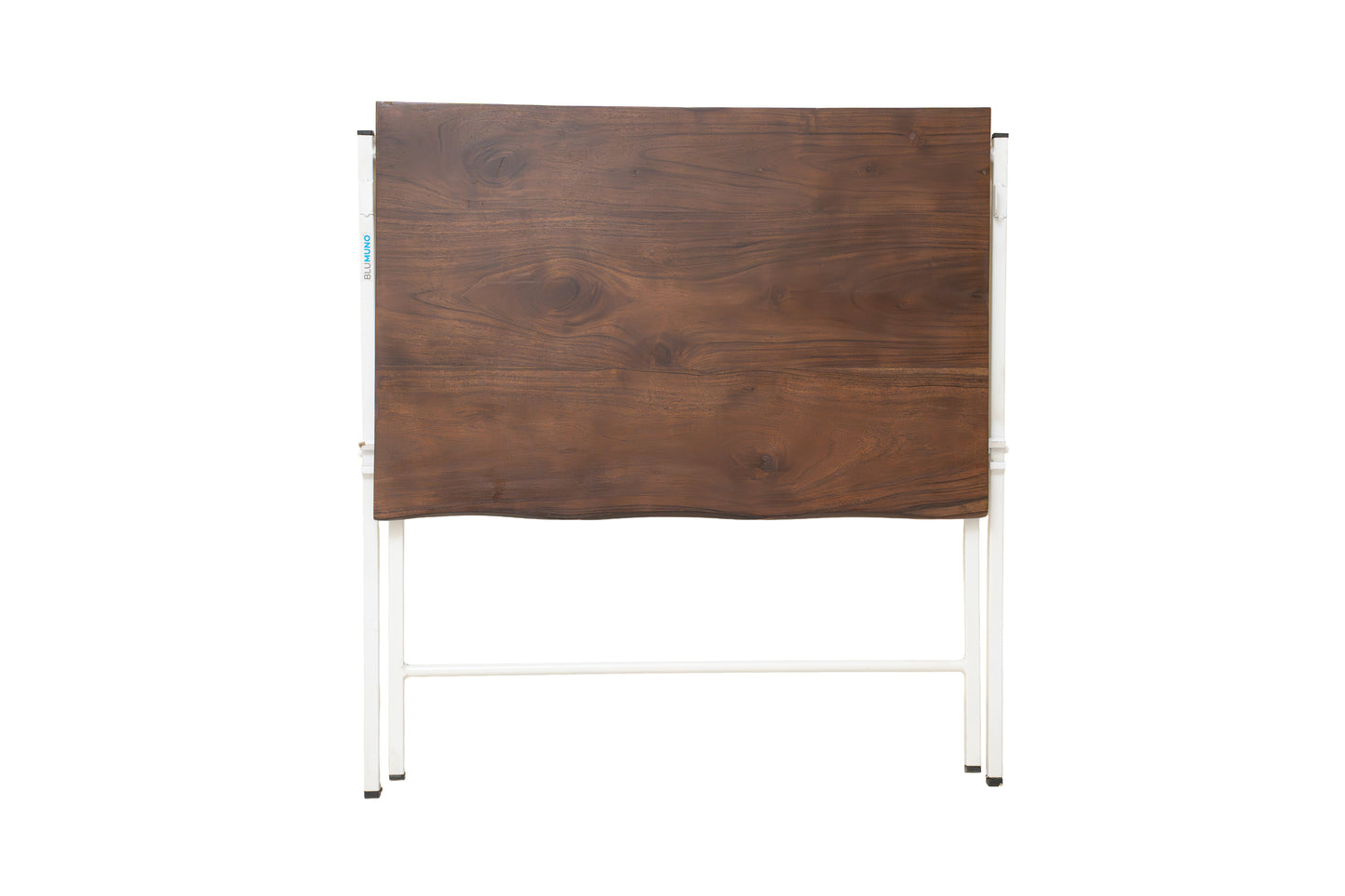 Blumuno Live Edge Acacia Wood Multipurpose Folding Table