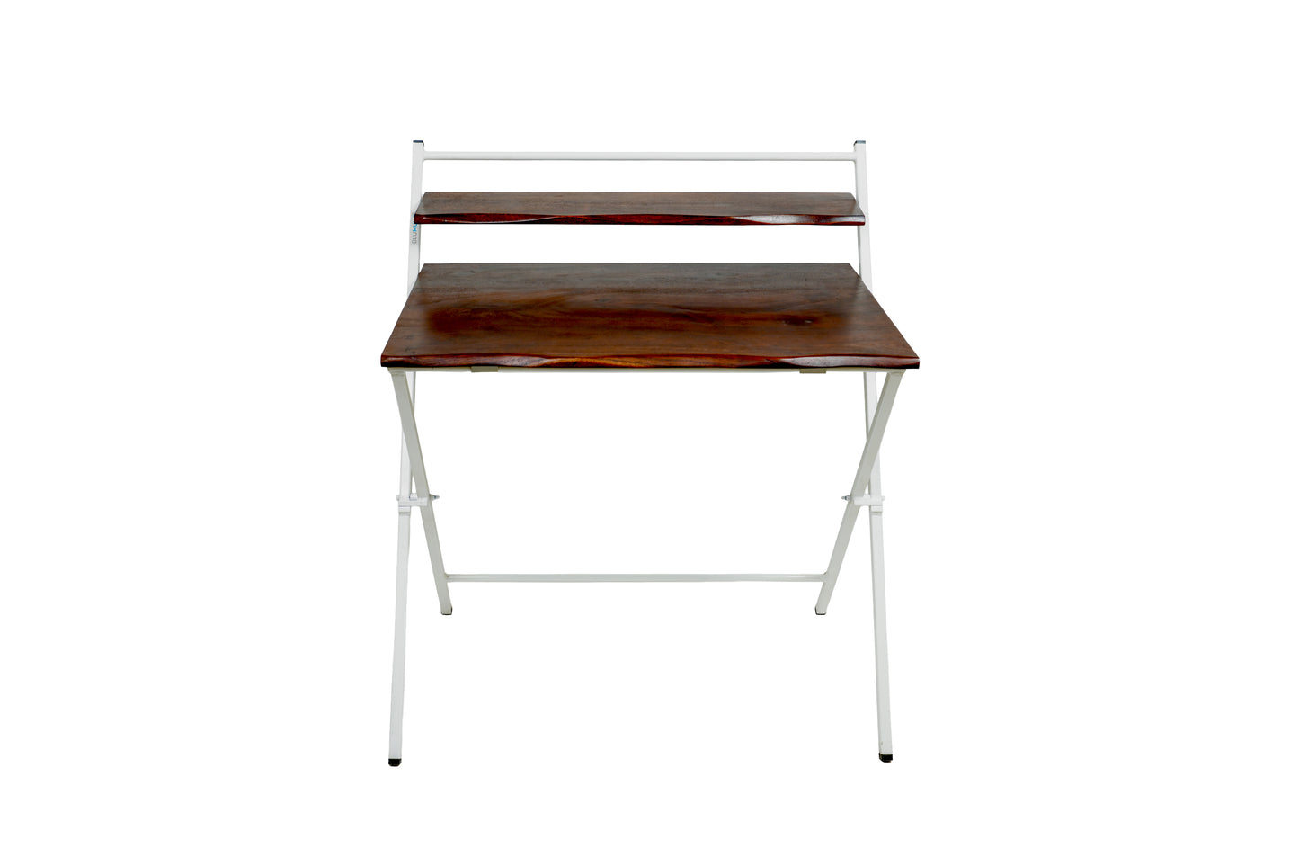 Blumuno Live Edge Acacia Wood X-Plus Folding Table
