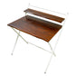 Blumuno Live Edge Acacia Wood X-Plus Folding Table