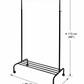 Blumuno Height -Adjustable Cloth Hanger Trolley with Wheels (Light-Weight)