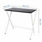 Blumuno X-Plus Multi-purpose Table (Walnut Black Finish)