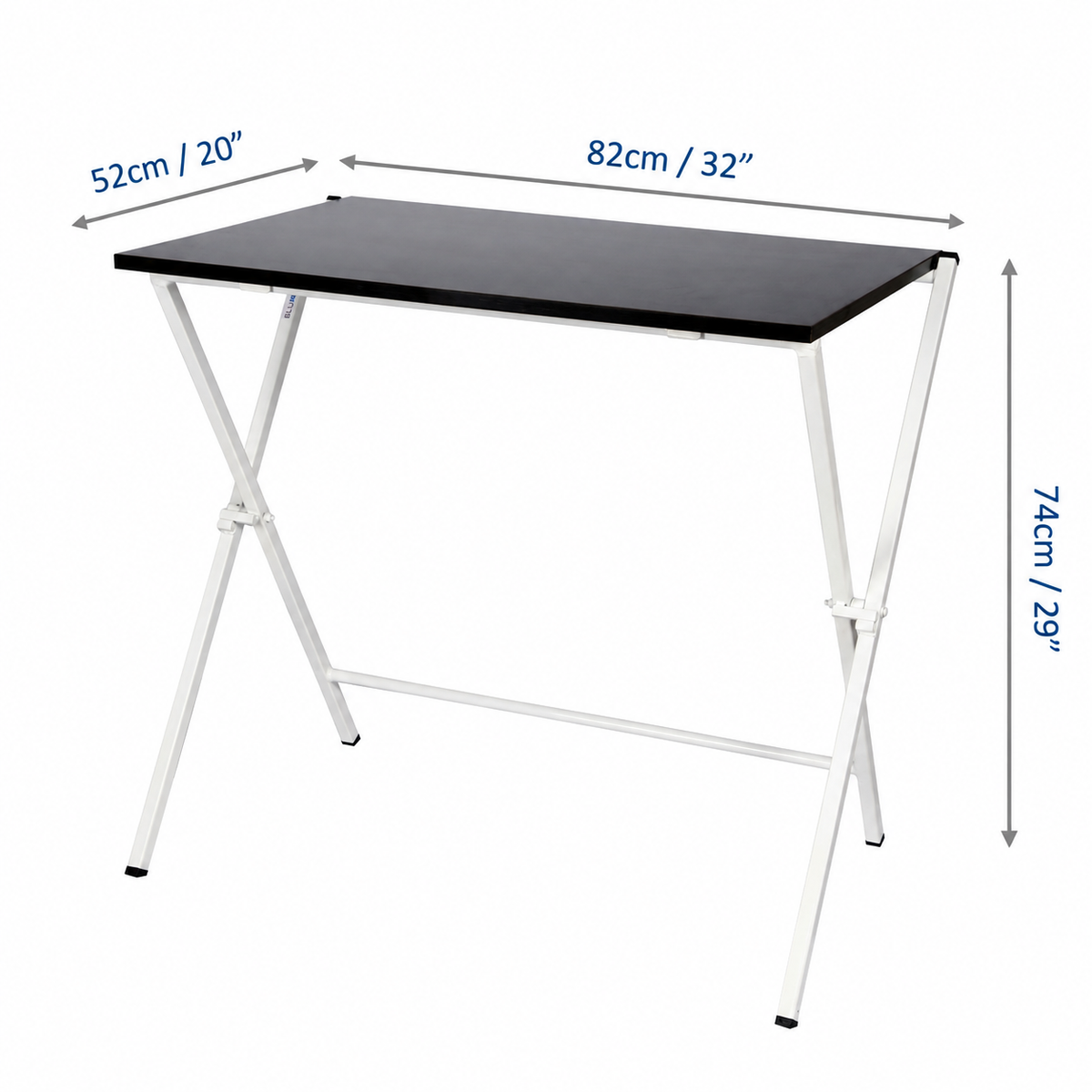 Blumuno X-Plus Multi-purpose Table (Walnut Black Finish)