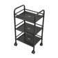 Blumuno Multi-Purpose Storage & Utility Trolley (Black)