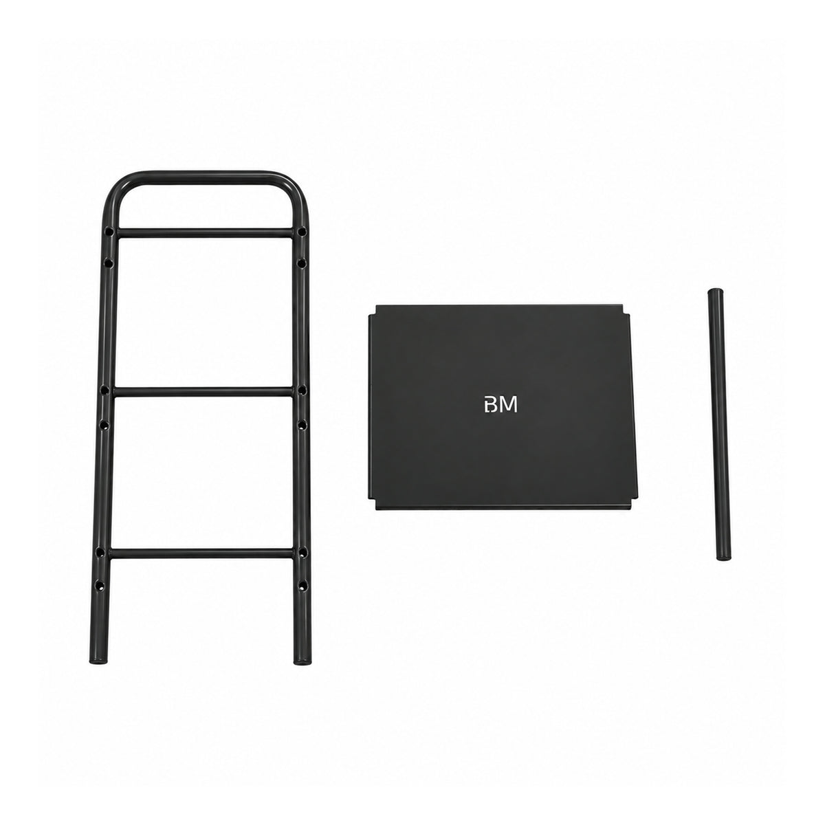 Blumuno Multi-Purpose Storage & Utility Trolley (Black)
