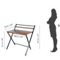 Blumuno X-Plus Folding Table (Natural Wooden Finish) - Display Pieces