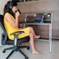 Blumuno X-Plus Folding Table (Walnut Black Finish) - Display Pieces