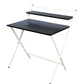 Blumuno X-Plus Folding Table (Walnut Black Finish) - Display Pieces