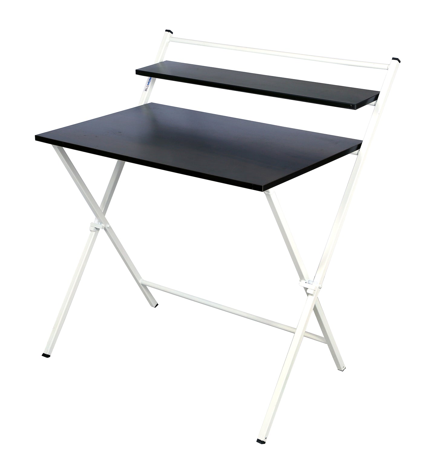 Blumuno X-Plus Folding Table (Walnut Black Finish)