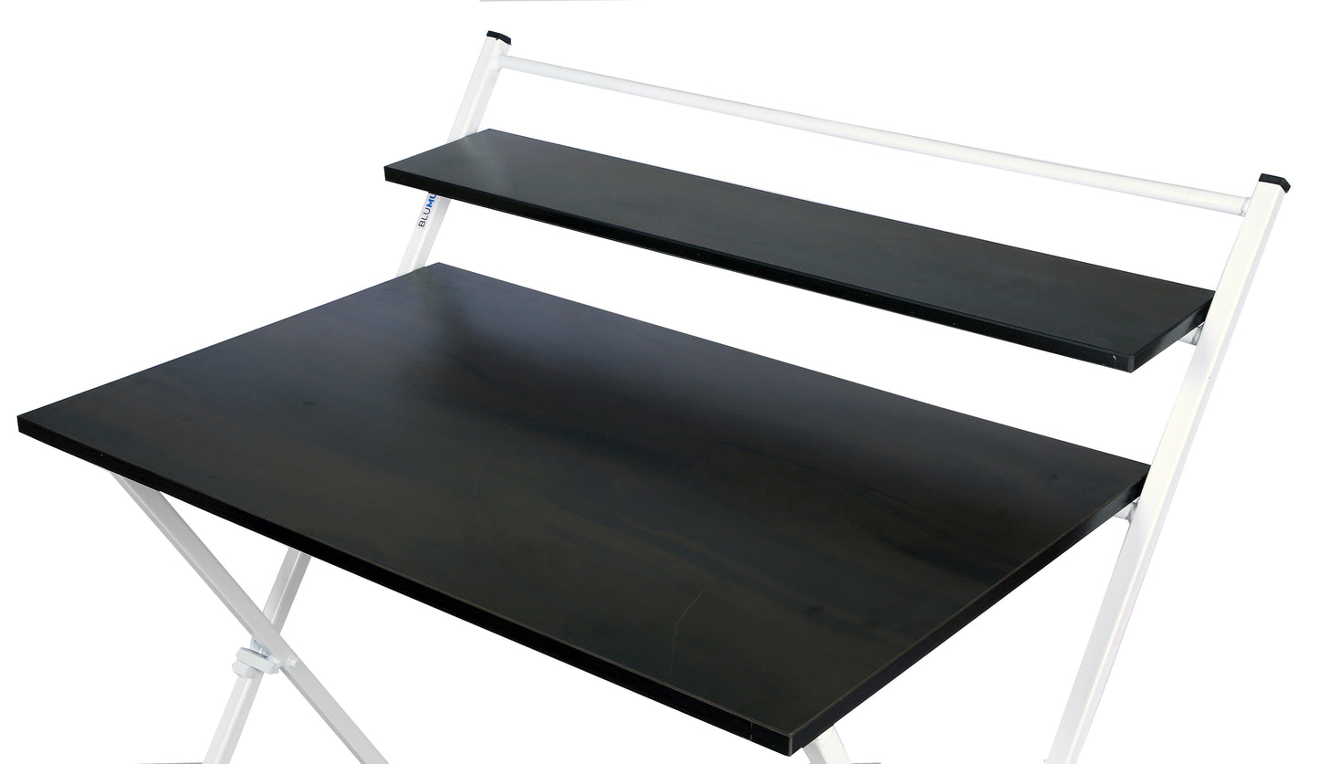 Blumuno X-Plus Folding Table (Walnut Black Finish)