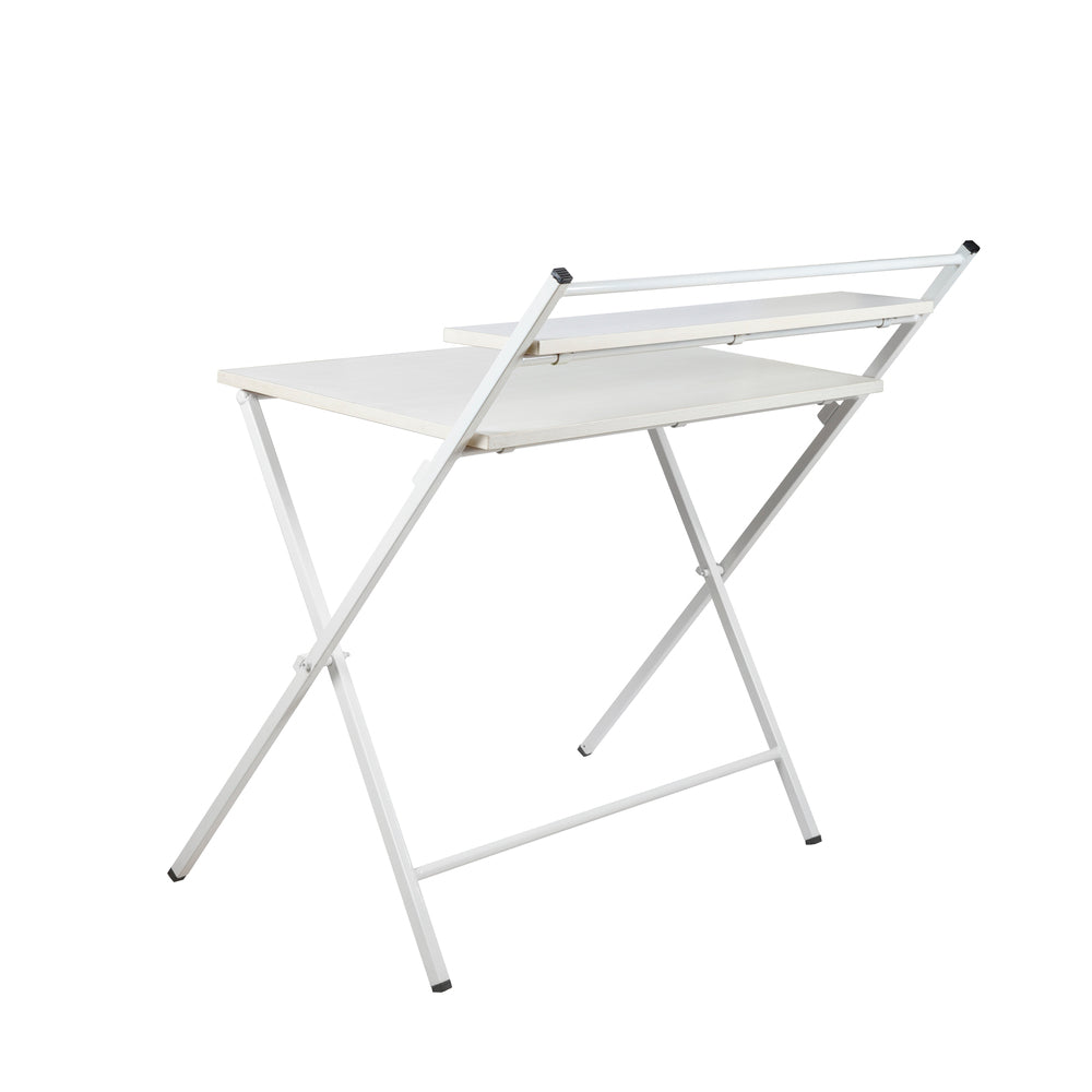 Blumuno X-Plus Folding Table (Dreamy White) - Display Pieces