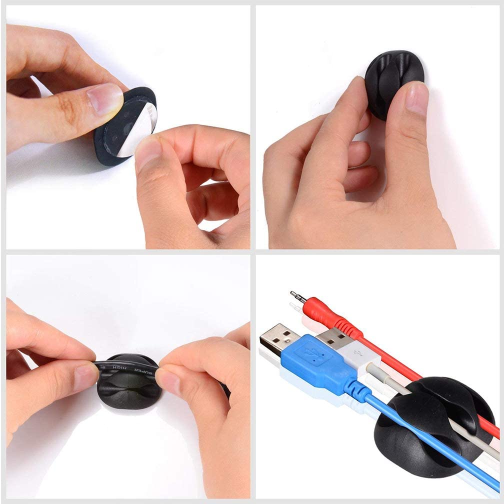 Blumuno Casafilo Wire Organizer Clip Set