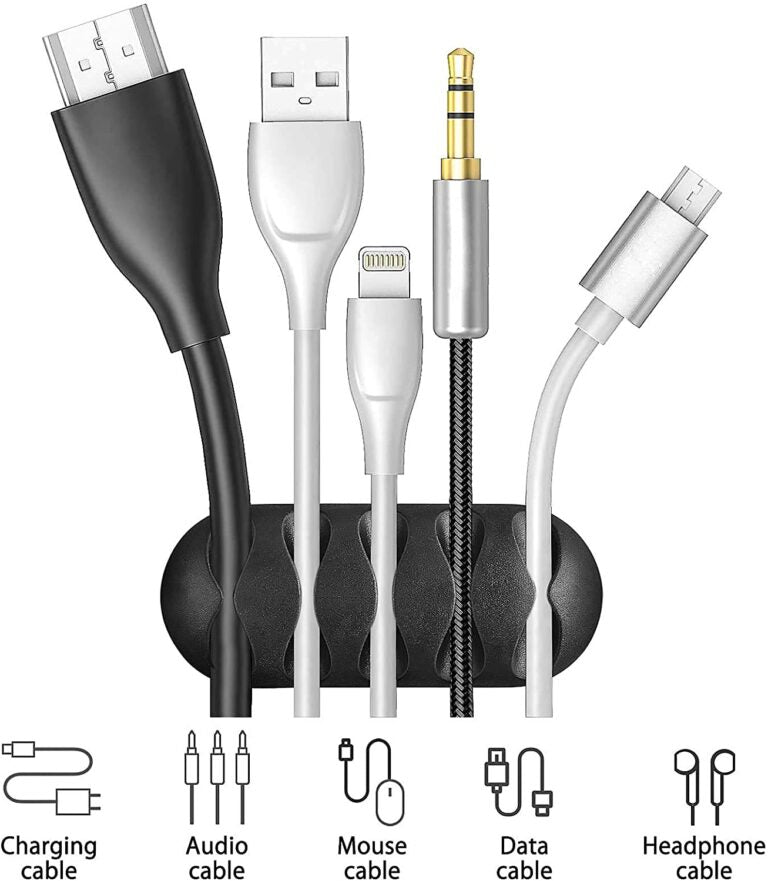 Blumuno Casafilo Wire Organizer Clip Set